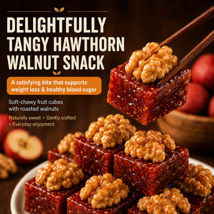 Natural Hawthorn Walnut Snack | A Smart Choice for Weight Management & Healthy Living-QZZ