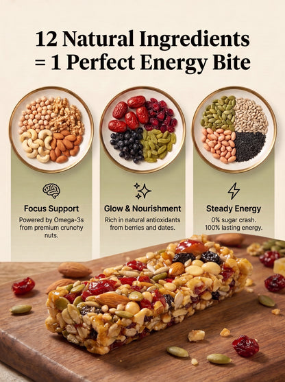 100% Premium Handcrafted Nut Bites (Zero Added Sugar & Clean Ingredients)-XXS