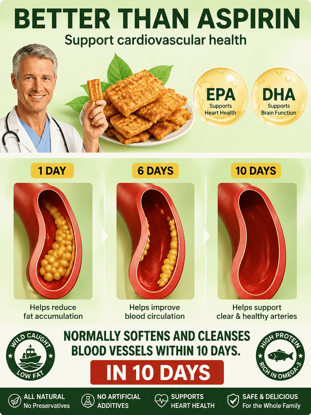 ⭐Premium Crispy Hairtail Fish — A Delicious Seafood Snack From The Deep Sea.-OKL