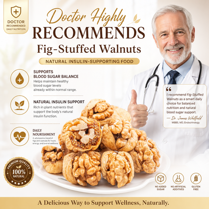 🌰 SUGAR-FREE FIG STUFFED WALNUTS -WBJ
