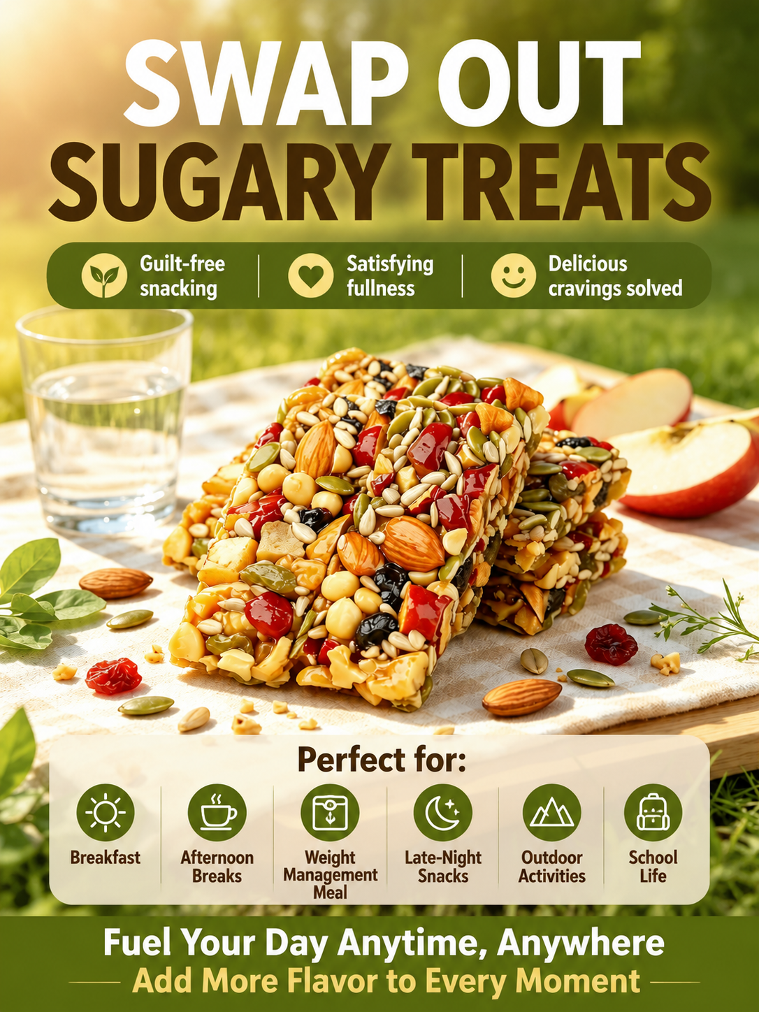 100% Premium Handcrafted Nut Bites (Zero Added Sugar & Clean Ingredients)-XXS