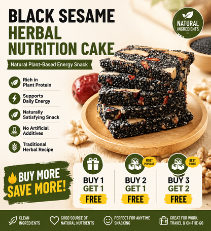 Nutritionist Recommended Black Sesame Walnut Soft Cake-SUY