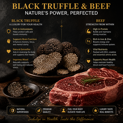 Alpine Black Truffle Beef Bread — Premium Mountain Beef & Rare Black⭐-SUY