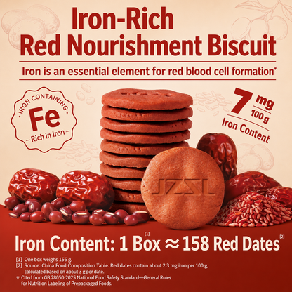 Red Iron Nutrient Cookies to Replenish Qi and Blood-ZRT