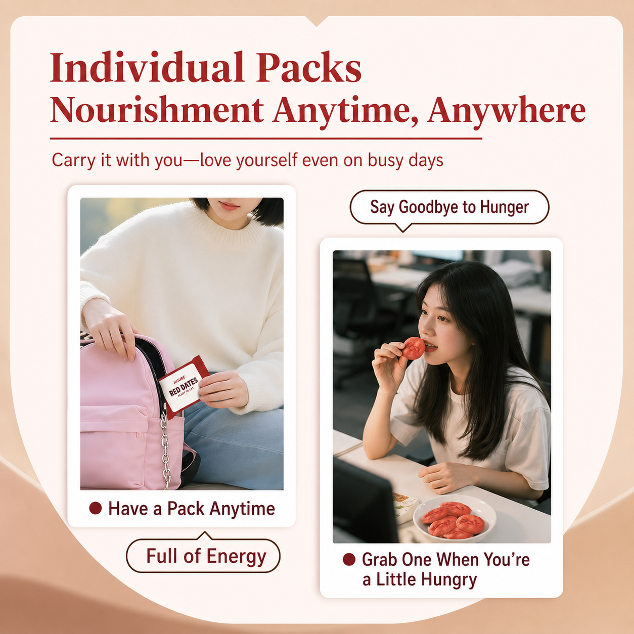 Red Iron Nutrient Cookies to Replenish Qi and Blood-ZRT