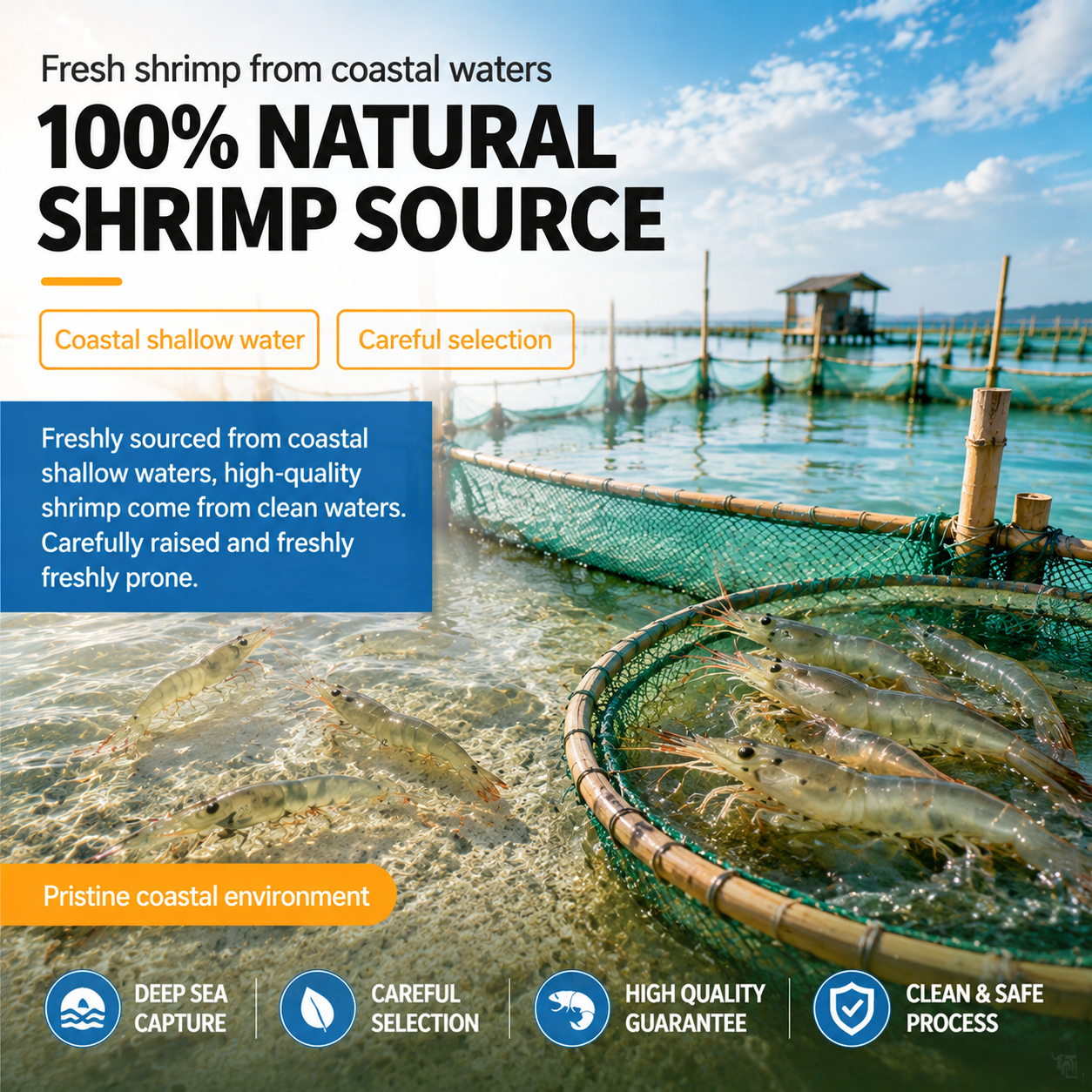 🤤100% All-Natural Crispy Shrimp-Supports Healthy Cardiovascular & Blood Sugar Levels-AUX