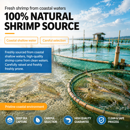 🤤100% All-Natural Crispy Shrimp-Supports Healthy Cardiovascular & Blood Sugar Levels-AUX