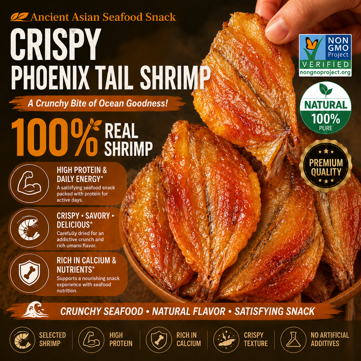 🤤100% Natural Crispy Fish Fillets-Supports Healthy Cardiovascular & Blood Sugar Levels-AUX