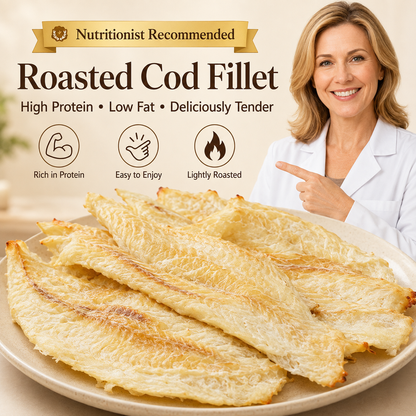 Roasted Cod Fillet for Heart & Cardiovascular Wellness-HJY