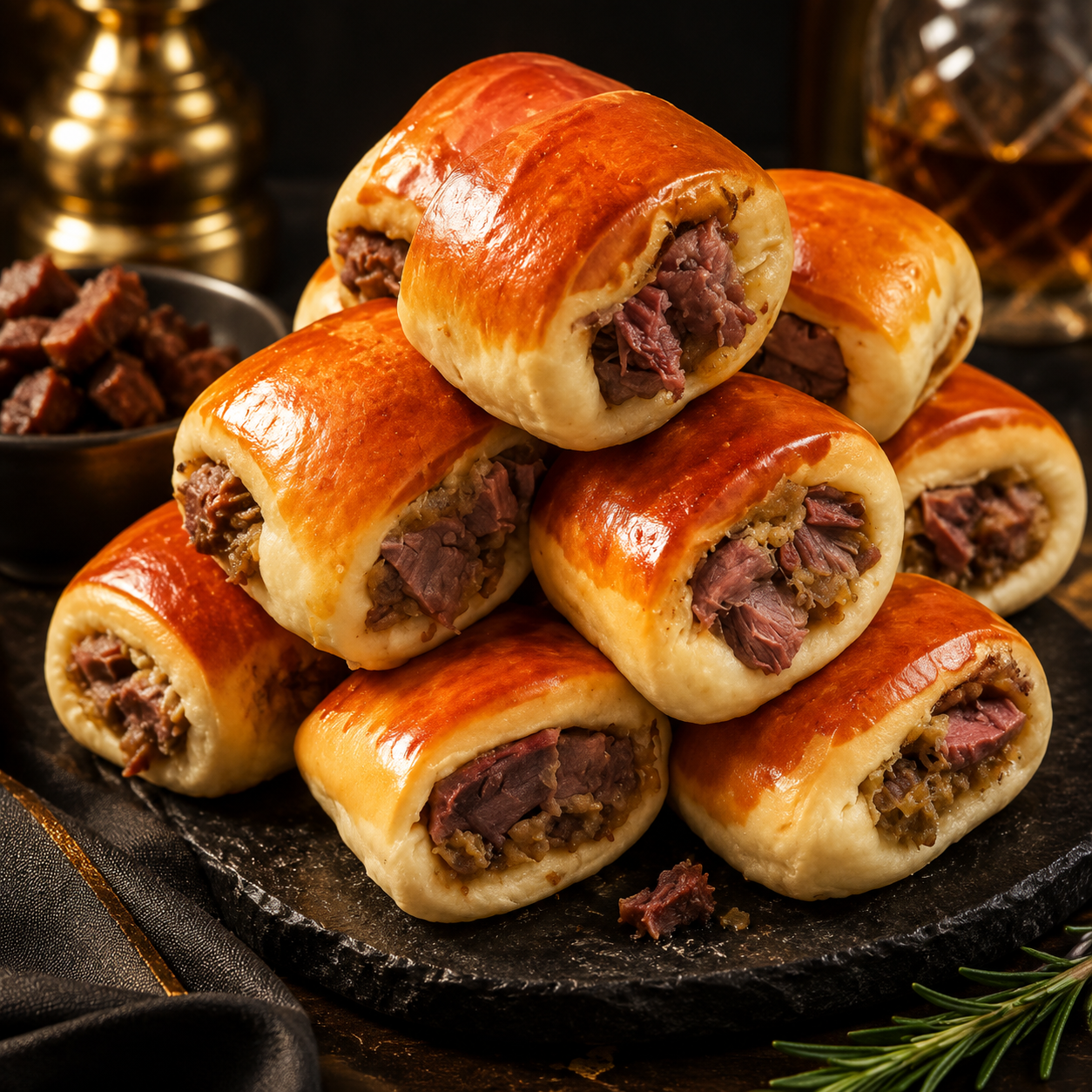Alpine Black Truffle Beef Bread — Premium Mountain Beef & Rare Black⭐-SUY