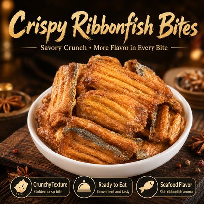 High Protein • Omega-3 Rich • Crunchy Seafood Snack for Everyday Energy & Wellness-HJY