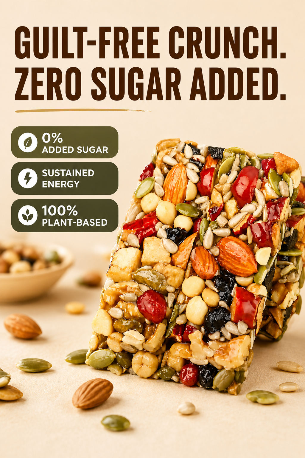 🥧 100% Artisan Handmade Mixed Nut Pies (Zero Added Sugar & Clean Ingredients) 🌰-HJY