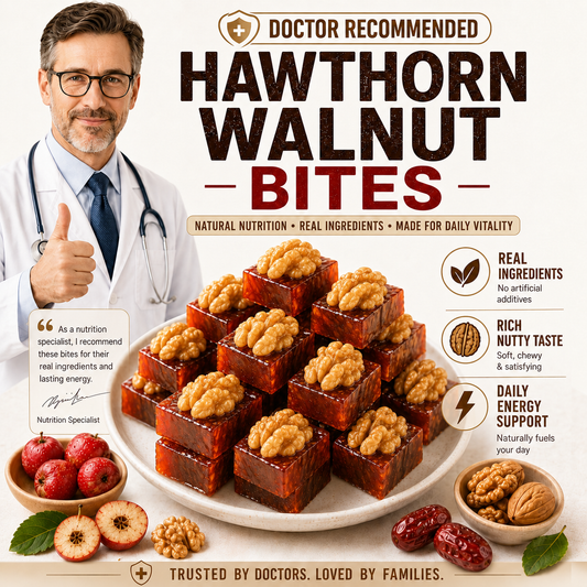 Natural Daily Fuel for Men’s Strength, Stamina & Vitality-Hawthorn Walnut Pie-QZZ