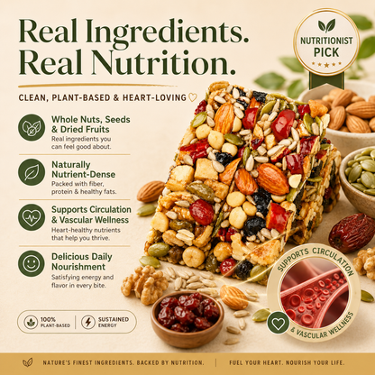 100% All-Natural Eight Treasures Nut Cake – Supports Heart & Vascular Wellness-BFH