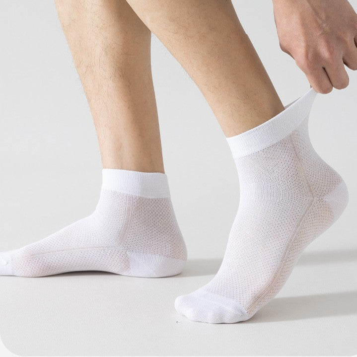 Ultra-Thin Breathable Mesh Socks for Men – Stay Cool, Dry & Comfortable All Day-HJY