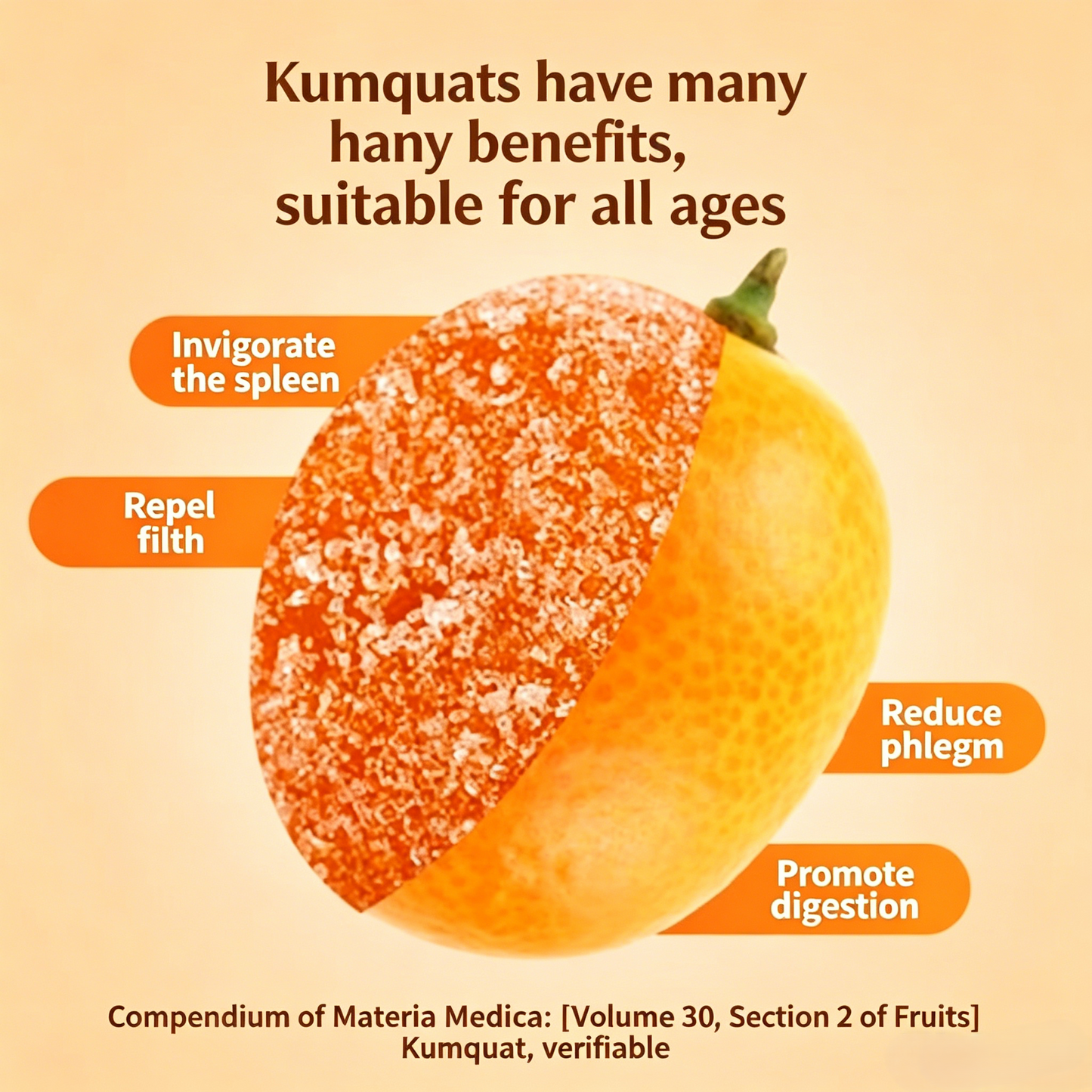 😋100% Pure Natural Licorice & Kumquat - Supports Healthy Blood Sugar-AUX