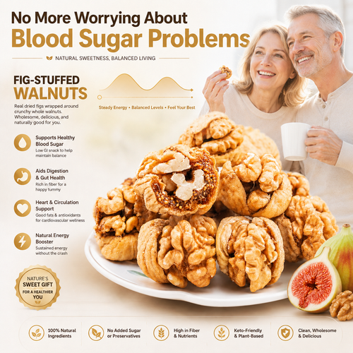 🌰 SUGAR-FREE FIG STUFFED WALNUTS -WBJ