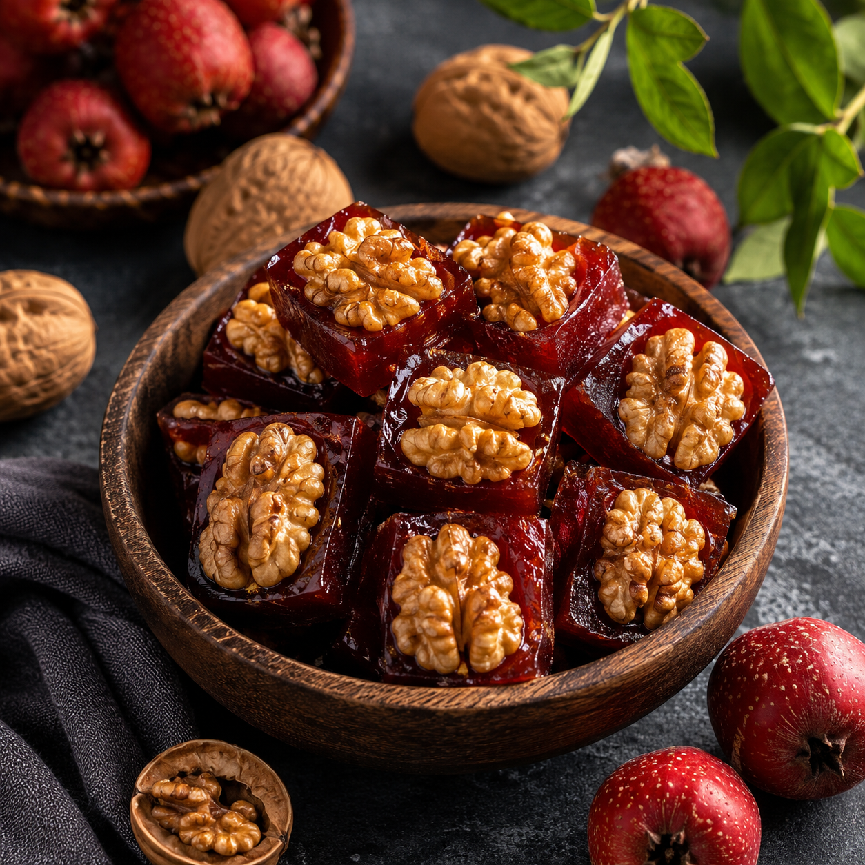 🔥 Natural Daily Fuel for Men’s Strength, Stamina & Vitality｜Hawthorn Walnut Pie -XLB 💪